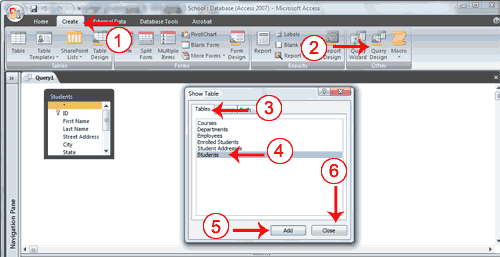 How To Run A Query In MS Access 2007