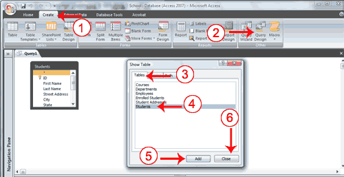 M A AUDITS ACADEMI Lesson 5 Creating Microsoft Access Queries