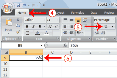 How To Change Decimal To Percent In Excel