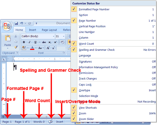 draft view in word 2007